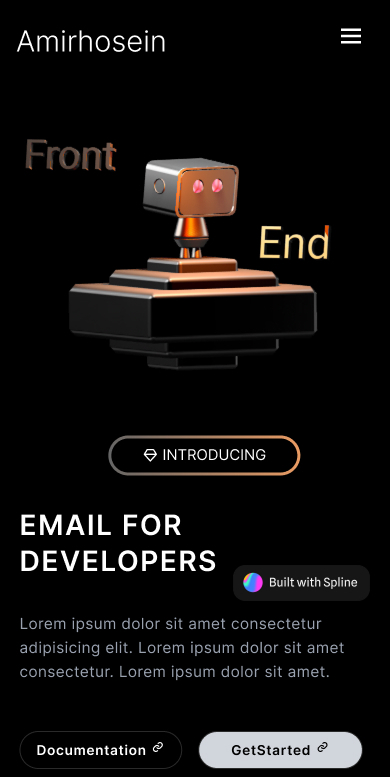 Mobile version of the project